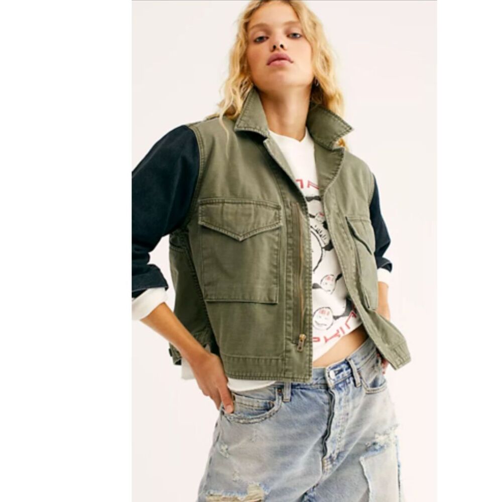 Citizens of Humanity Binx Utility Jacket Womens Small Surplus Line Sample NWOT